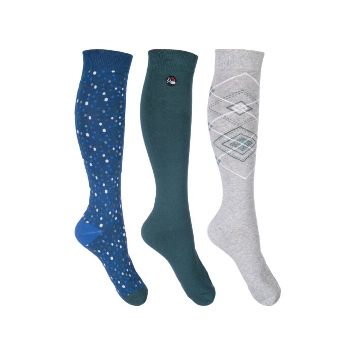 HKM Ladies Socks 3PK - Florida